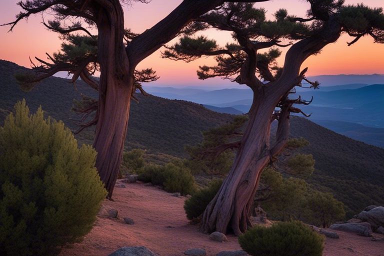 **How Do Landscape Lights Bring Out The Subtle Charm Of Junipers After Dusk?**